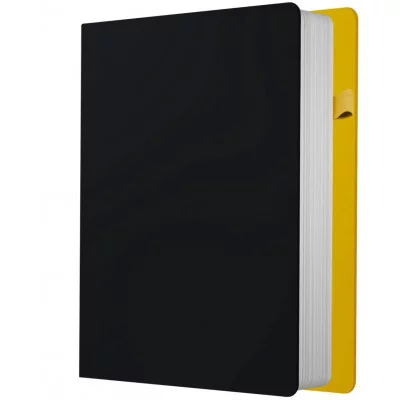 Книга для записей А6 128л "Twist. Черный" КанцЭксмо КЗТКФ61284468