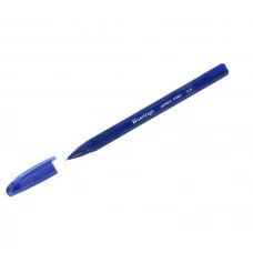 Ручка гелевая Berlingo "Apex Pro" синяя, 0,5мм, трехгранный корпус 362509