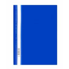Папка-скоросшиватель пластиковая Alingar, A4, синий, 160 мкм, пакет европодвес AL13162