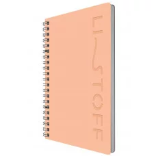 Тетрадь (студ., офис) А5 80л "LISTOFF STYLE. 4" КанцЭксмо ТПЛС580134