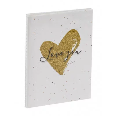Фотоальбом 36 фото 10*15см, ArtSpace "Heart", мягкая обложка 324640