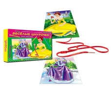 ВЕСЁЛЫЕ ШНУРОЧКИ. ДЛЯ ДЕВОЧЕК (Арт. ИШ-8026)