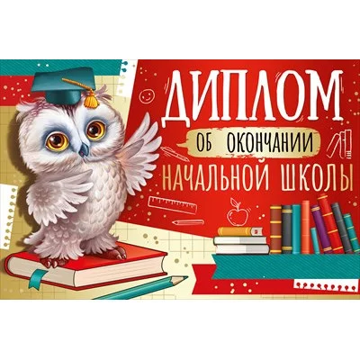 Диплом об окончании начальной школы 63.548.00