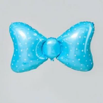 Шар фольгированный 36" "Бант голубой" 5096069