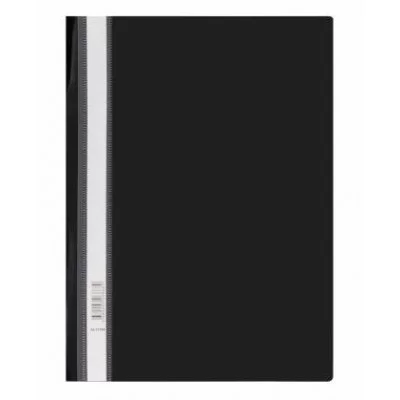 Папка-скоросшиватель пластиковая Alingar, A4, черный, 160 мкм, пакет европодвес AL13164