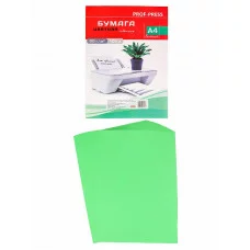 Бумага цветная INTENSIVE ЗЕЛЕНЫЙ Б-5746 А4 80 г/м2. 100л.