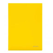 Папка-уголок, А4, 180мкм, ЖЕЛТЫЙ НЕОН (ПК-8715)  ПК-8715