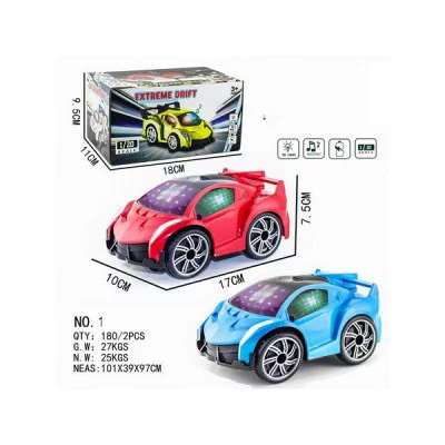 Машинка на бат., 2 цвета в ассортименте, свет. и звук. эффекты, в/к 18*11*9,5 см Y25378030