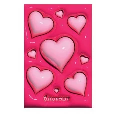 MyArt. БЛОКНОТ в клетку Дутыши. Сердца 467-0-159-20713-9