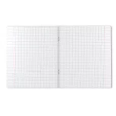 Тетрадь общая ученическая ErichKrause Simple Color, красный, 48 листов, клетка, ламинация soft-touch+выборочный УФ-лак 1шт 65236