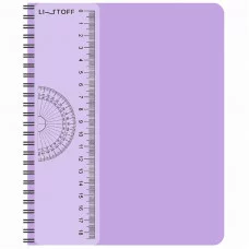 Тетрадь А5- 80л "Лавандовая тетрадь" КанцЭксмо ТПЛ580108