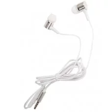 Наушники внутриканальные HOCO M57, Sky sound, микрофон, кнопка ответа, кабель 1.2м, белый 6931474701718