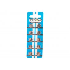 Батарейка 1шт ТРОФИ G12 (386) ,LR1142,LR43 Бат036