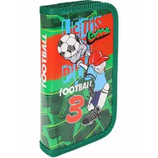 ТМ "Profit" Пенал 2-секц, большой ОТЛИЧНЫЙ ВРАТАРЬ (ПН-7734) 190х105, ламинированный картон