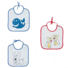 Нагрудники ПВХ (прозрачные) 3шт 1064 371-914