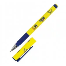 Ручка маслян. 1шт LOREX YOUTH.WILD SNEAKERS серия Double Soft 0,70 мм синий, резин.грип, кругл. прорезин 189556