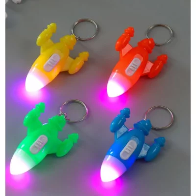 Фонарик свет на кольце Ракета LR41x3 шт МИКС 5х3х1,7 см 10473215