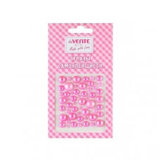 Наклейки в наборе стразы "Жемчужный микс" 54шт пурпурный е/п DEVENTE 8004042 188263