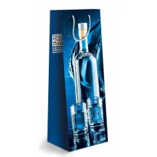 Пакет подарочный бумажный под бутылку Горчаков 15.11.01096