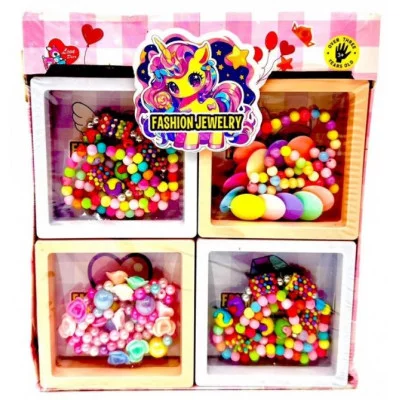 Набор украшений фигурки мультяшки на двустороннем скотче LD6801-1