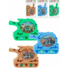 Водная игра с кольцами "Танк", 13х10см, цвет микс ( Арт. ИГ-3572)