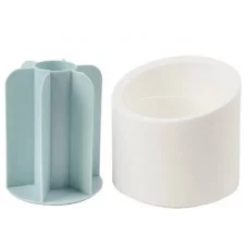 Органайзер настольный пластиковый 6 отделений вращающийся DV-15249-3