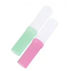 Пенал-тубус ЦВЕТА ПРОВАНСА  АССОРТИ  "Стандарт плюс"прозрачный+цвет. непрозрачный (ПН-0491), пластик ПН-0491