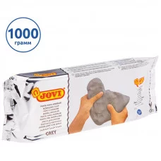 Паста для моделирования JOVI, отвердевающая, серый, 1кг, вакуумный пакет 244298