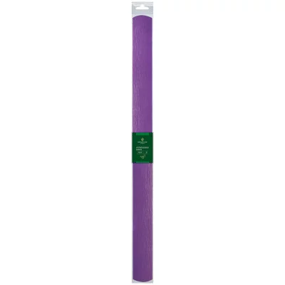 Бумага крепированная Greenwich Line, 50*250см, 32г/м2, сиреневая, в рулоне, пакет с европодвесом 311730