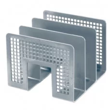 Подставка для бумаг пластиковая ErichKrause Classic, серый 10480