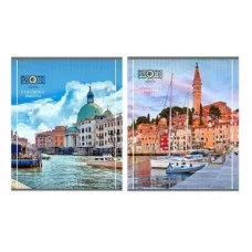 Тетрадь КЛЕТКА 48 л. ЕВРОПЕЙСКИЕ ВИДЫ-3 (48-4647) цвет.мелов.обл. 48-4647