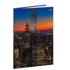 Бизнес-блокнот А4 80л. ЖИЗНЬ В МЕГАПОЛИСЕ (Б80-6746) 7БЦ, глянц.ламин. цвет.мелов.обл. Б80-6746