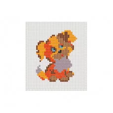 Набор для вышивания бисером малышей. 33х40 кл. ЩЕНОК (Арт. НШ-7310)