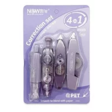 Штрих - Лента 5ммх6/8м DI-560 4 штуки "Фиолетовое ассорти" фигурный корпус 11см, в блистере A54-D 332459