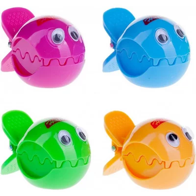 Точилка пластиковая "Рыбка", 1 отверстие, контейнер ХАТБЕР_ 125708