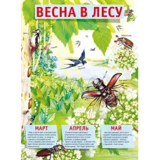 Плакат "Весна в лесу!", изд.: Горчаков 460326294100371527