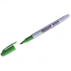 Маркер перманентный Crown "Multi Marker Super Slim" зеленый, пулевидный, 1мм 207901