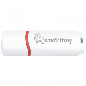 Память Smart Buy "Crown"  32GB, USB 2.0 Flash Drive, белый Smart Buy 218761