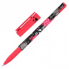 Ручка масляная VINSON CF-62 (син) 0,7мм FASHION "Цирк" игольчатый стержень, корпус матовый, в к/кор №A4 (20/20/800)   317765