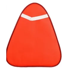 Сани-ледянка 42*48 см красная МТ15517