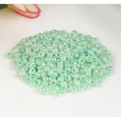 Бисер Чехия "GAMMA" круглый "1" 10/0 5гр (A036 салатовый) 4332427