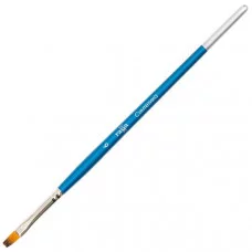 Кисть ГАММА, синтетика (1 штука), плоская, №6, 280618.08.06