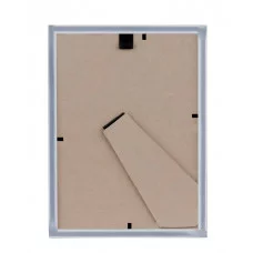 Рамка пластиковая 15*21см, OfficeSpace "Basic", небьющееся стекло, белая 328810
