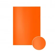 Папка-уголок СТАММ А4, 180мкм, пластик, прозрачная, зеленая 356786