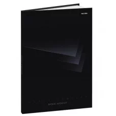Бизнес-блокнот А4 80л. ЭСТЕТИКА ЧЁРНОГО (Б80-6747) 7БЦ, глянц.ламин. цвет.мелов.обл. Б80-6747