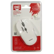 Мышь беспроводная Smartbuy ONE 344CAG бело-серая