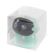 Точилка механическая 1 отв УДИВЛЕННЫЙ РОБОТ 87х87х98 (ТК-0139) с контейнером, ассорти ТК-0139