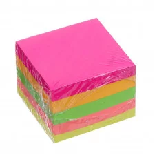 Блок с липким краем 51мм*51мм 400л, 5 цветов флуор 5491822