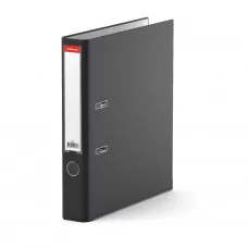 Папка–регистратор с арочным механизмом разборная ErichKrause®, Business, А4, 50 мм, черный 717