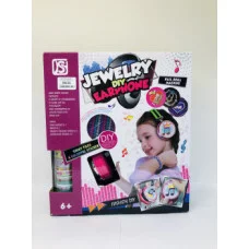 Наушники для поделки jewelry diy earphone наклейки/стразы/скотч 3,5мм 895